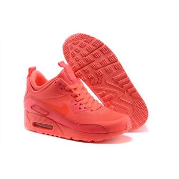 Nike Air Max 90 Sneakerboot Ns Women All Pink Running Sports Shoes Taiwan